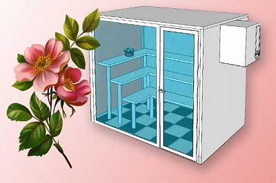 Изготовление и установка холодильных витрин для цветов